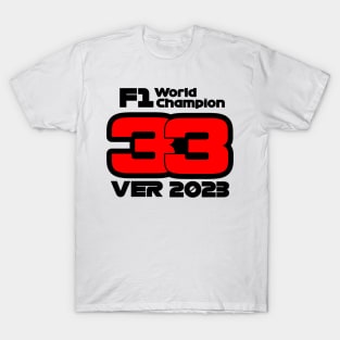 Max Verstappen 33 2023 T-Shirt